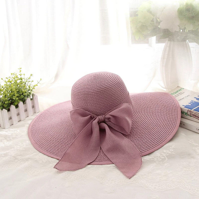 Large-brim sun hat