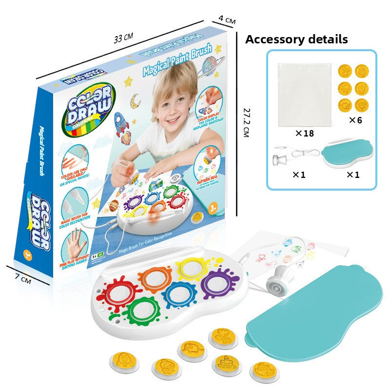 Children's paintbrush toy