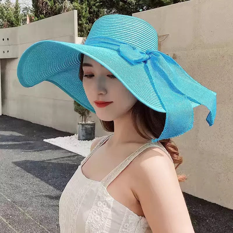 Large-brim sun hat