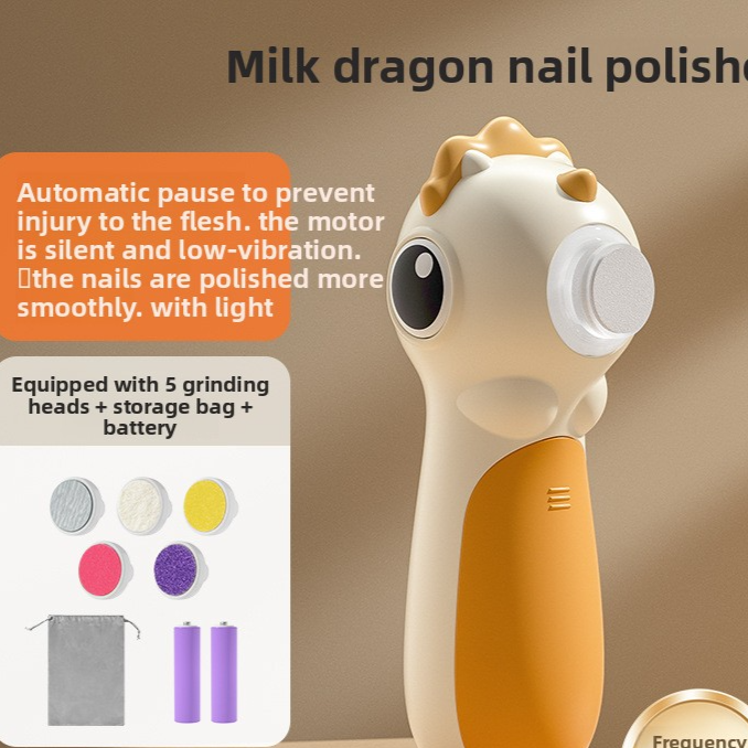 Gentle Dino Nail Buffer