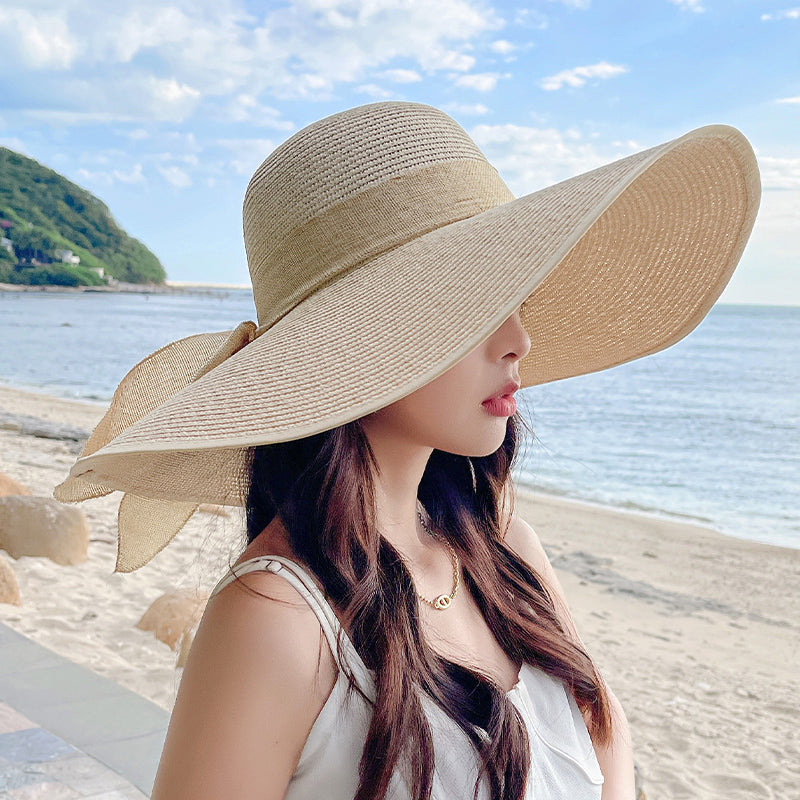 Large-brim sun hat